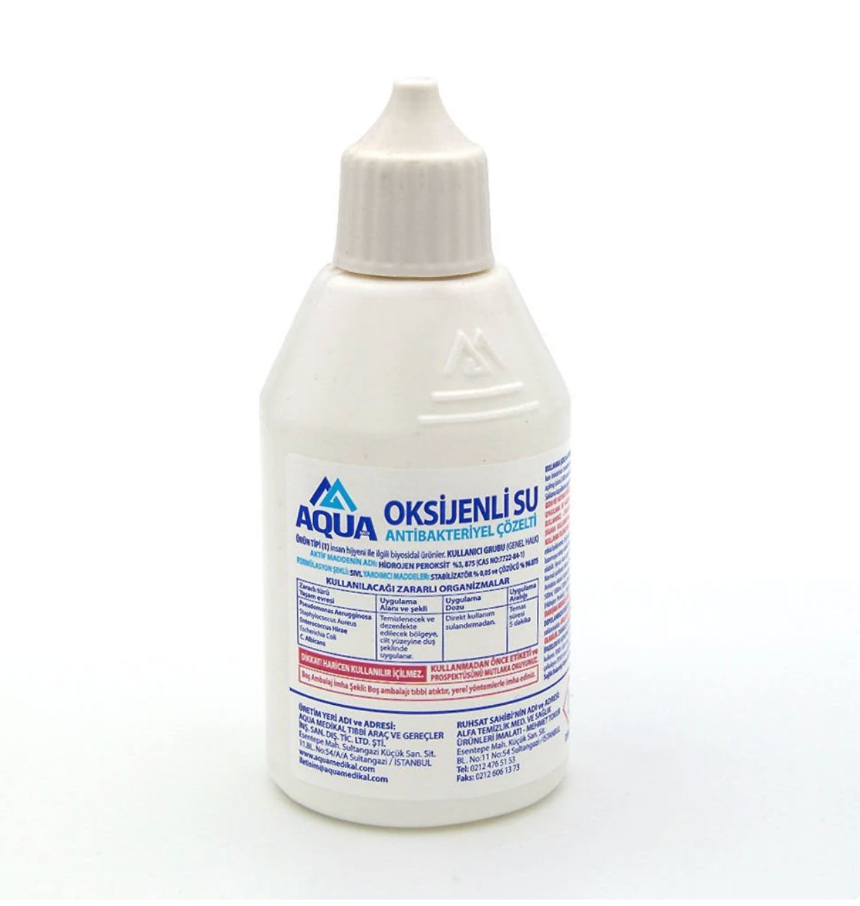Aqua Oksijenli Su 100ml