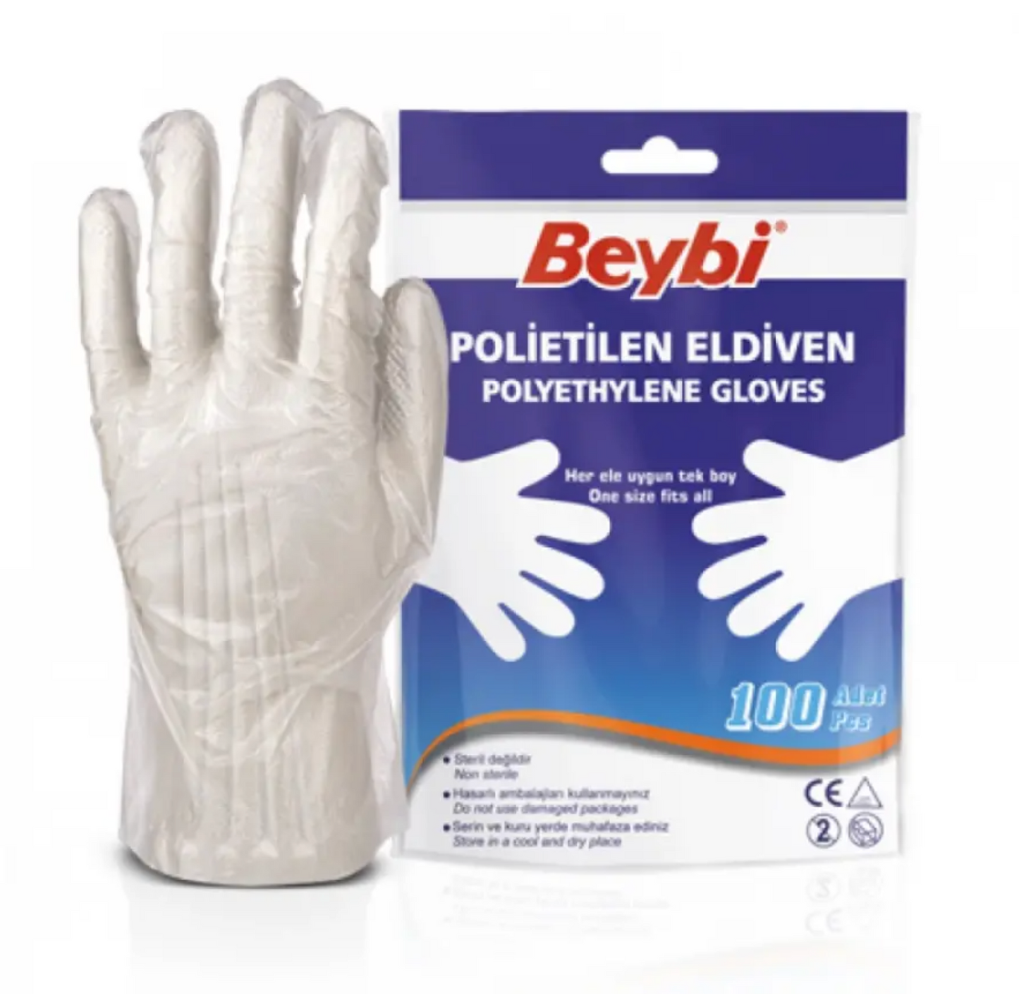 Beybi Pet Eldiven 100'lü