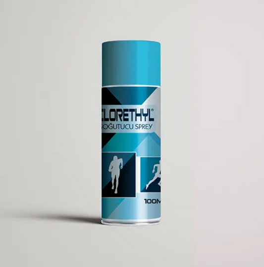 Clorethyl Soğutucu Sprey 150 ml – Anında Soğutucu Buz Sprey