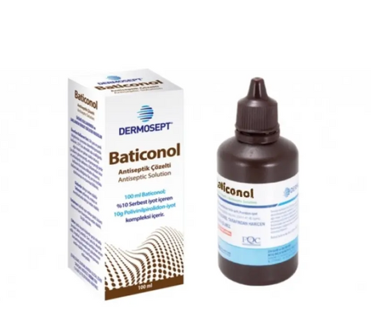 Dermosept Batikon Antiseptik Solüsyon 100 ml
