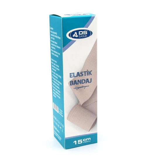 DS Elastik Bandaj Metal Kopçalı 15cm x 120cm