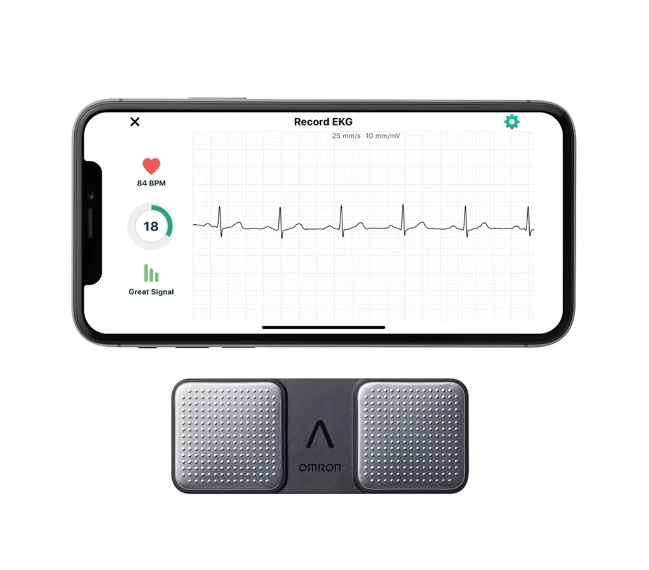 Omron HeartScan 1L Tek Kanallı Taşınabilir EKG Ölçüm Cihazı